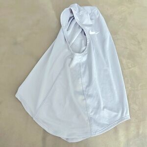 Nike Pro Womens Full Coverage Breathable Hijab Gray XS/S